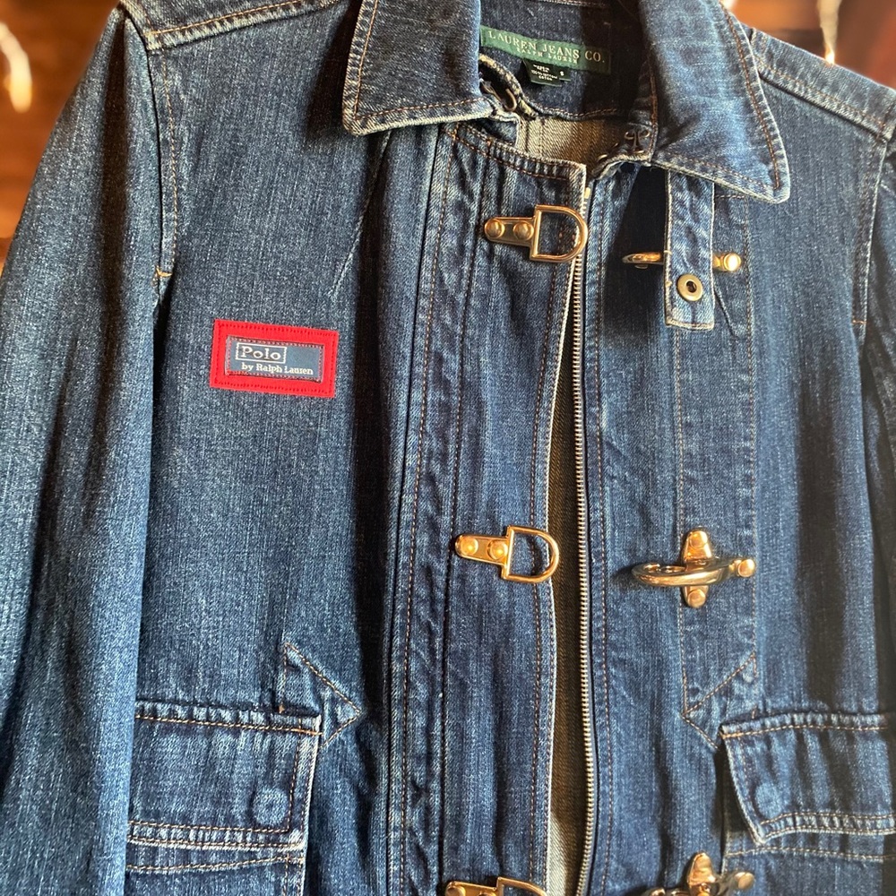 Custom Ralph Lauren denim jacket - Picture 2 of 4